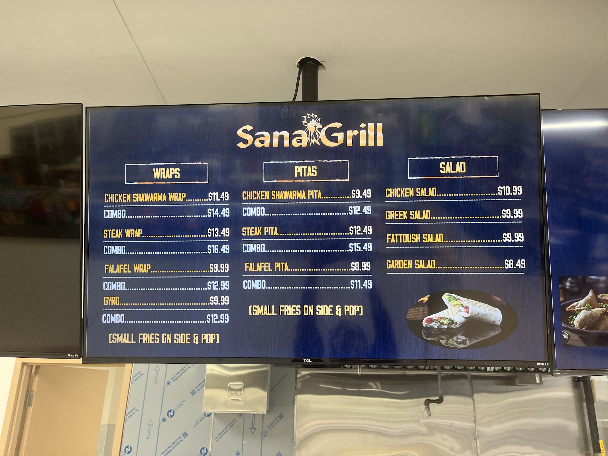 Photo of SANA grill shawarma place - 434 Lake St, St. Catharines, ON L2N 4H4